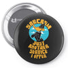 sarcasm Pin-back button