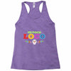 loco coco skul Racerback Tank