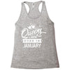 Queens Are Born In January Racerback Tank
