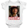 Dustin from Stranger Things Baby Onesie