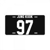 jung kook 97 License Plate