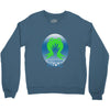 the green frog Crewneck Sweatshirt