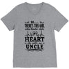 There's This Girl Who Stole My Heart She Calls Me Uncle V-Neck Tee