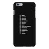 beard length chart funny professor grandpa mustache humor iPhone 6 Plus/6s Plus Case