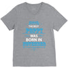 The Best Poppy Was Born In November V-Neck Tee
