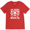 biker t shirt cafe racers ton up boys rockers greasers rock V-Neck Tee