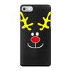 reindeer face novelty christmas iPhone 7 Case