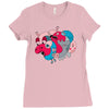 rhino splat Ladies Fitted T-Shirt