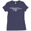 star trek enterprise inspired Ladies Fitted T-Shirt