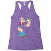 popeye spinach retro mens funny Racerback Tank