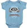 vintage quality without compromise 1979 aged to perfection Baby Bodysuit