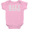 d.i.e.t Baby Onesie