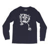 a skeleton crawling Long Sleeve Shirts