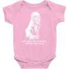 your future is over vampire blood Baby Onesie
