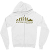 evolution formula lotus funny Zipper Hoodie