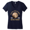 pluto the planet never forget Women's V-Neck T-Shirt
