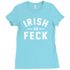 irish as feck ireland Ladies Fitted T-Shirt