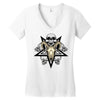pentagram Women's V-Neck T-Shirt