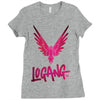 logang maverick 3 Ladies Fitted T-Shirt