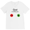 God Is Calling You V-Neck Tee