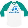 my boys can swim 3/4 Sleeve Shirt