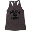 akita mum Racerback Tank