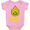 grill sergeant military Baby Bodysuit
