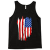 sa distress flag cool american Tank Top