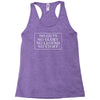 no guts no glory no legend no story slogan Racerback Tank