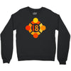 orange 18 Crewneck Sweatshirt