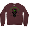 happy saint patrick day skull Crewneck Sweatshirt