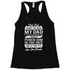 Dear Dad Thanks for Being My Dad Racerback Tank