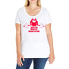 monster weightlifting Ladies Curvy T-Shirt