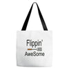 flippin awesome cooking greeting Tote Bags