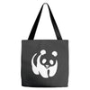 panda bear sticker vinyl decal   cute animal art car window bumper Tote Bags