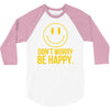 don't worry be happy 3/4 Sleeve Shirt