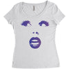 sexy gir Women's Triblend Scoop T-shirt