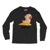 yoga pug exhale Long Sleeve Shirts