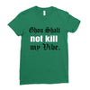 ghou shal Ladies Fitted T-Shirt