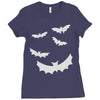 flying bats Ladies Fitted T-Shirt