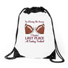 fantasy football Drawstring Bags