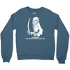 i'm smiling should scare u pirate skeleton Crewneck Sweatshirt