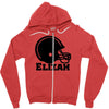 promo football Zipper Hoodie