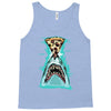 pizza shark graphic Tank Top
