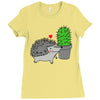 prickly love Ladies Fitted T-Shirt