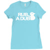 rub a dub Ladies Fitted T-Shirt