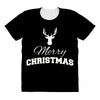 buck merry christmas All Over Women's T-shirt
