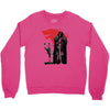 the king and the white wol Crewneck Sweatshirt