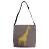 giraffe Adjustable Strap Totes