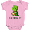 ninja diet (green) Baby Onesie